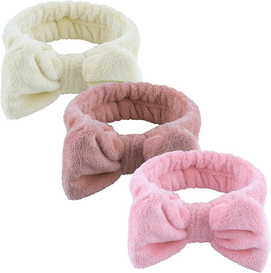 WSYUB Spa Headbands, Makeup Headbands,Bow Headband for Washing Face skincare headbands for women,... | Amazon (US)