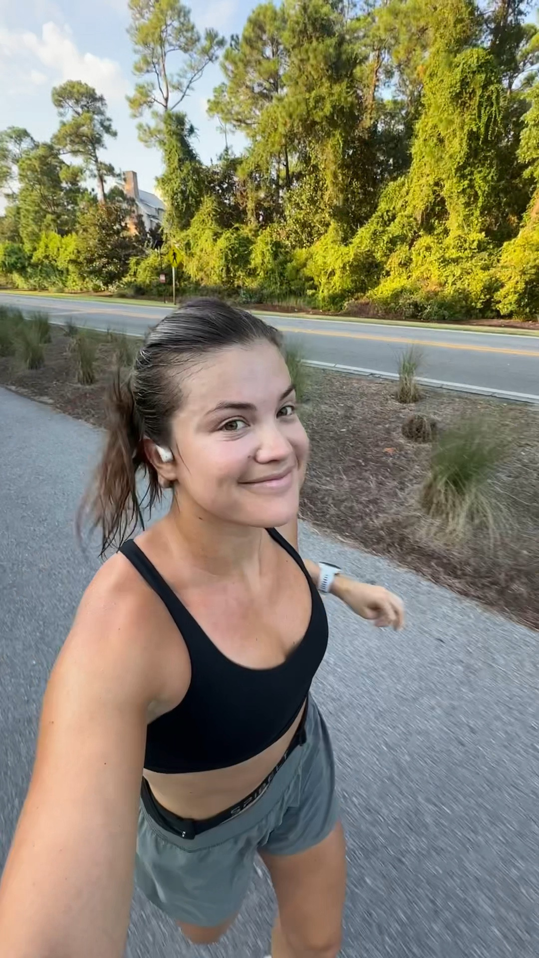 My go to running outfit! 

Bra - size 8
Shorts - size Medium
Shoes - size 10

#LTKFindsUnder100 #LTKActive #LTKFitness