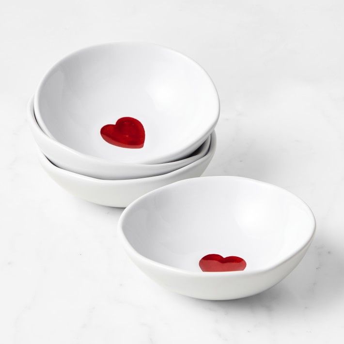 Heart Bowls, Set of 4 | Williams-Sonoma