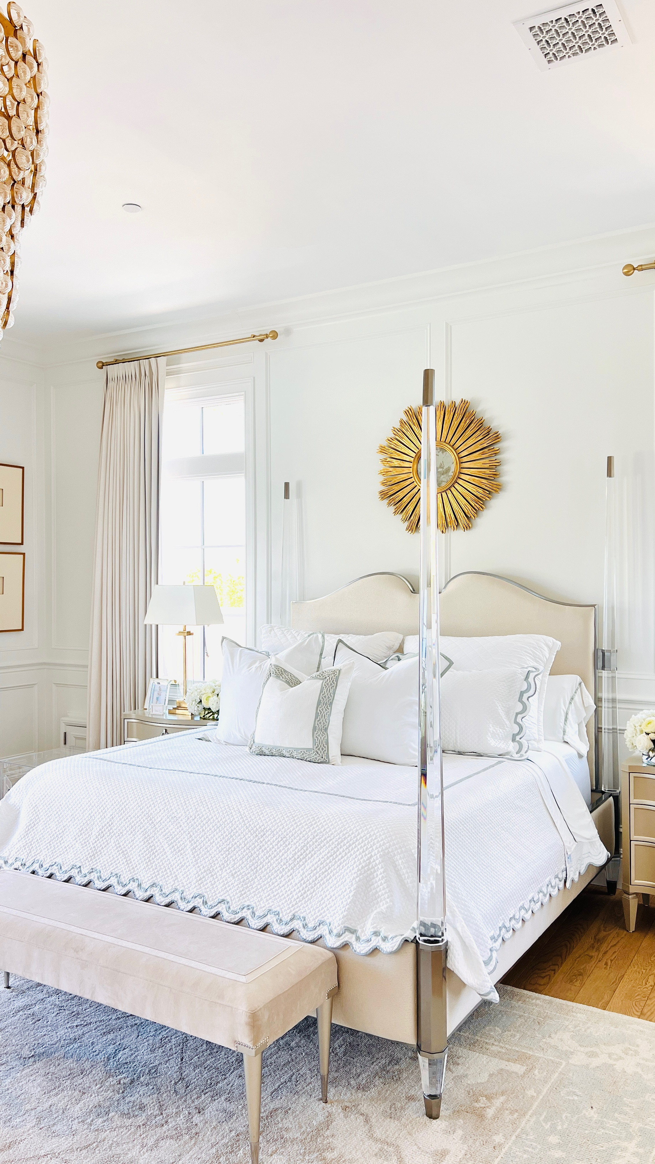 Refresh your bedroom for spring with these gorgeous linens! The coverlet and king shams are color Pool. 

#LTKHome #LTKStyleTip