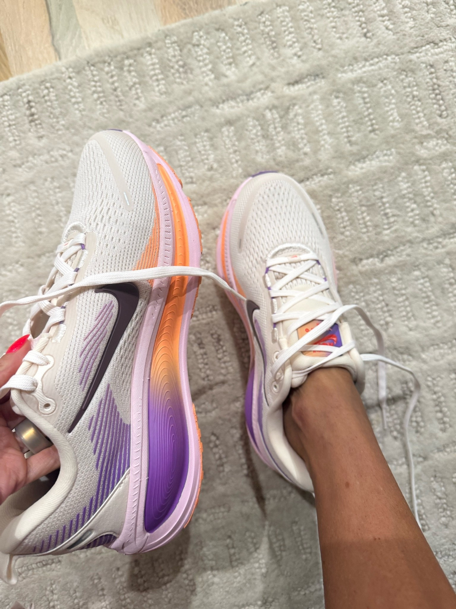 Just got these new sneakers! They’re super comfortable and lightweight. Size up

#LTKActive #LTKfitnessgoals