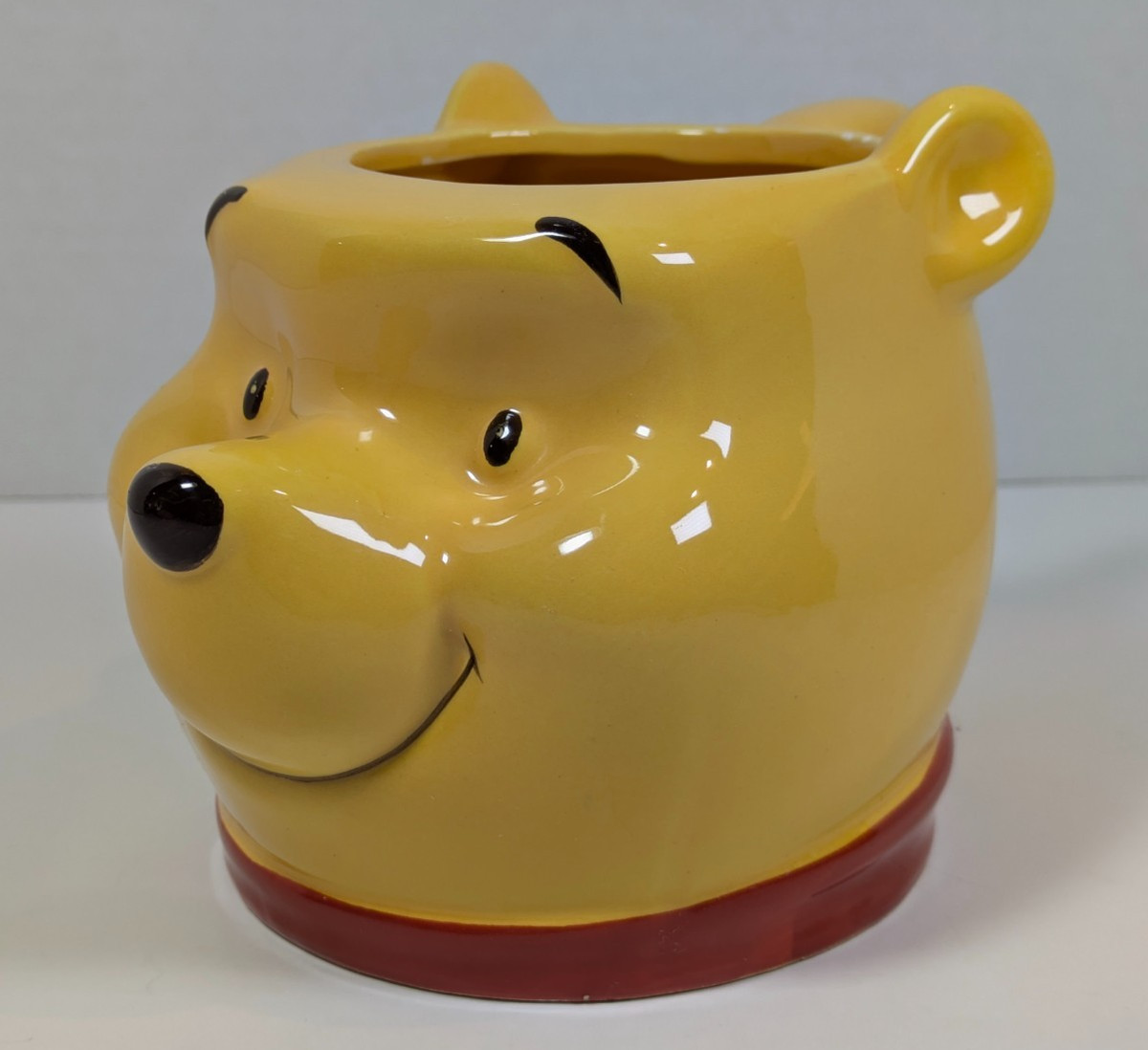 Disney Winnie The Pooh Figural 3D Character Mug Ceramic Cup Yellow Bear Coffee | eBay US