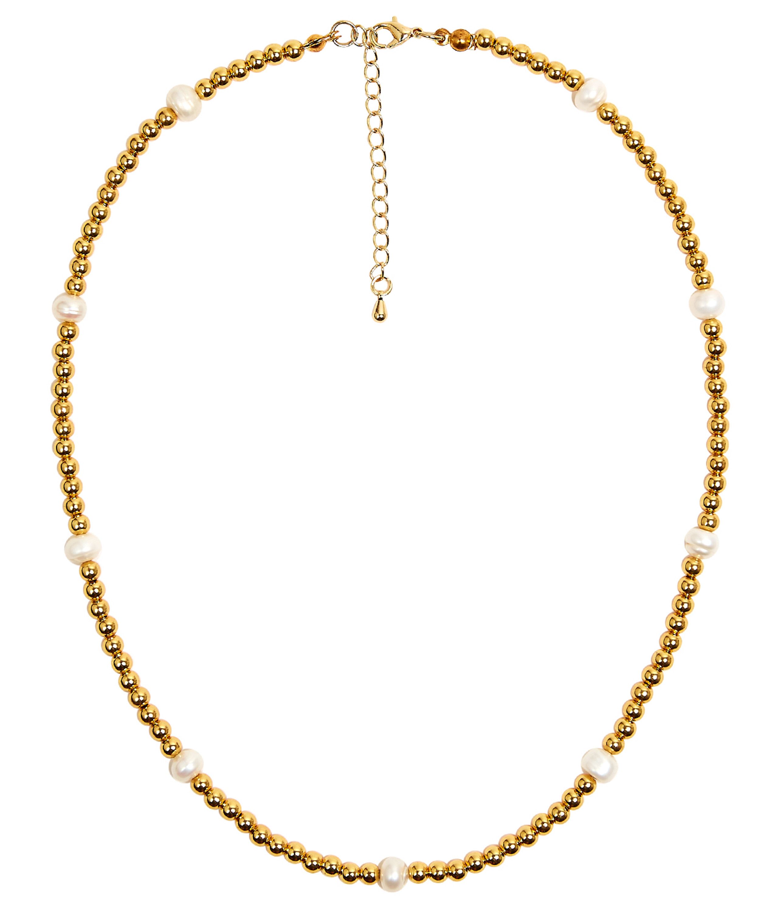 Carol  - Pearl and Gold Necklace | Lisi Lerch Inc