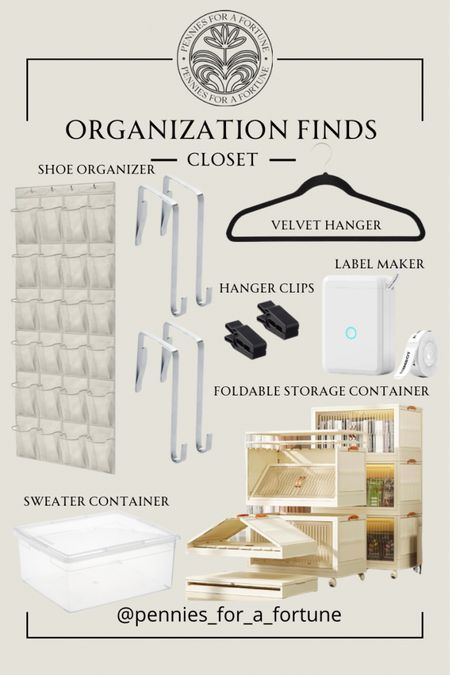 Some great items that will definitely help open up your closet space as well as organize it! 
Ltk home, ltk organize, closet finds, under $100

#LTKFindsUnder100 #LTKHome