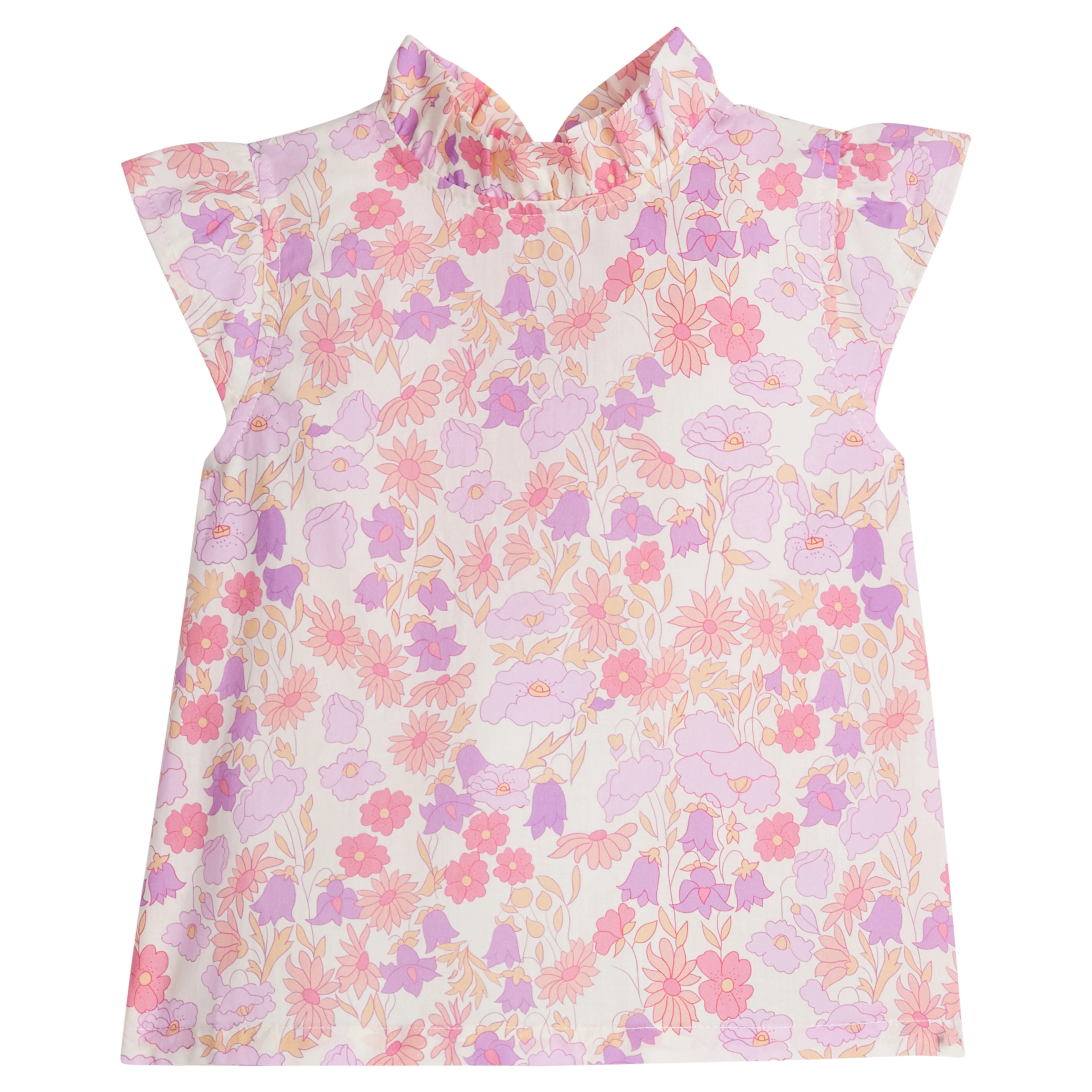 Tinsley Top - Lisle Lavender Floral | BISBY Kids
