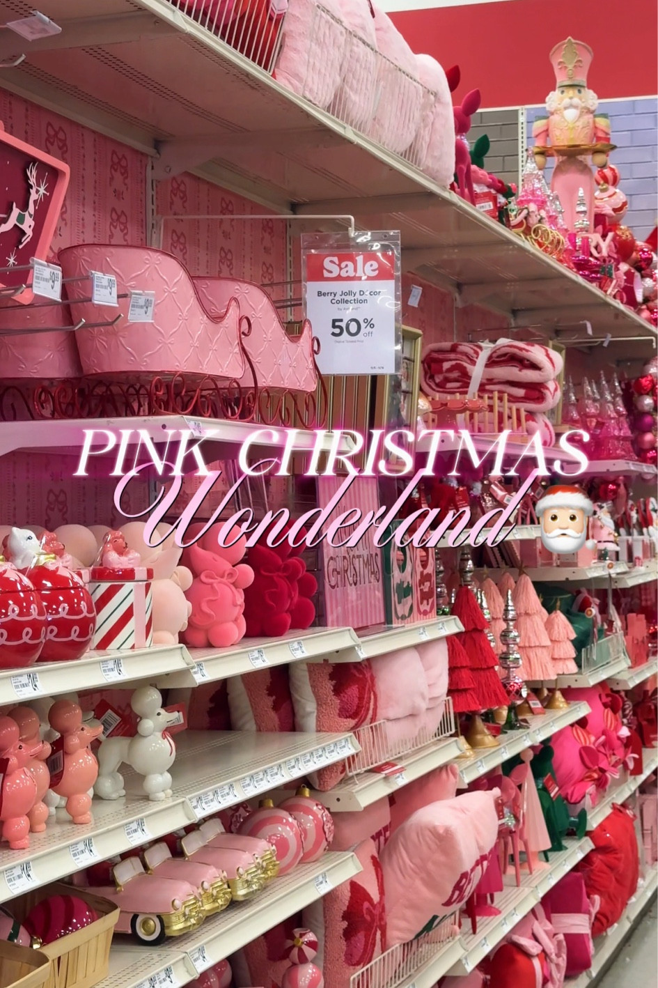 It’s tiiiiiiimmmmeeeeee 🎄 for the most wonderful time of the year!!!! 🎅🏻 and why not make it PINK?!?! 🩷 I’m gushing over all of these decor pieces! I wanted to take every bit of it home and make a pink themed room in my home 🤭 what do we think??

Comment “pink” or “🩷” for all of these decor pieces 😉🫶🏻🥰

#pinkchristmas #christmasdeco #christmasdecorideas #itschristmastime #shopwithme #letsdecorate

#LTKHome #LTKGiftGuide #LTKHoliday