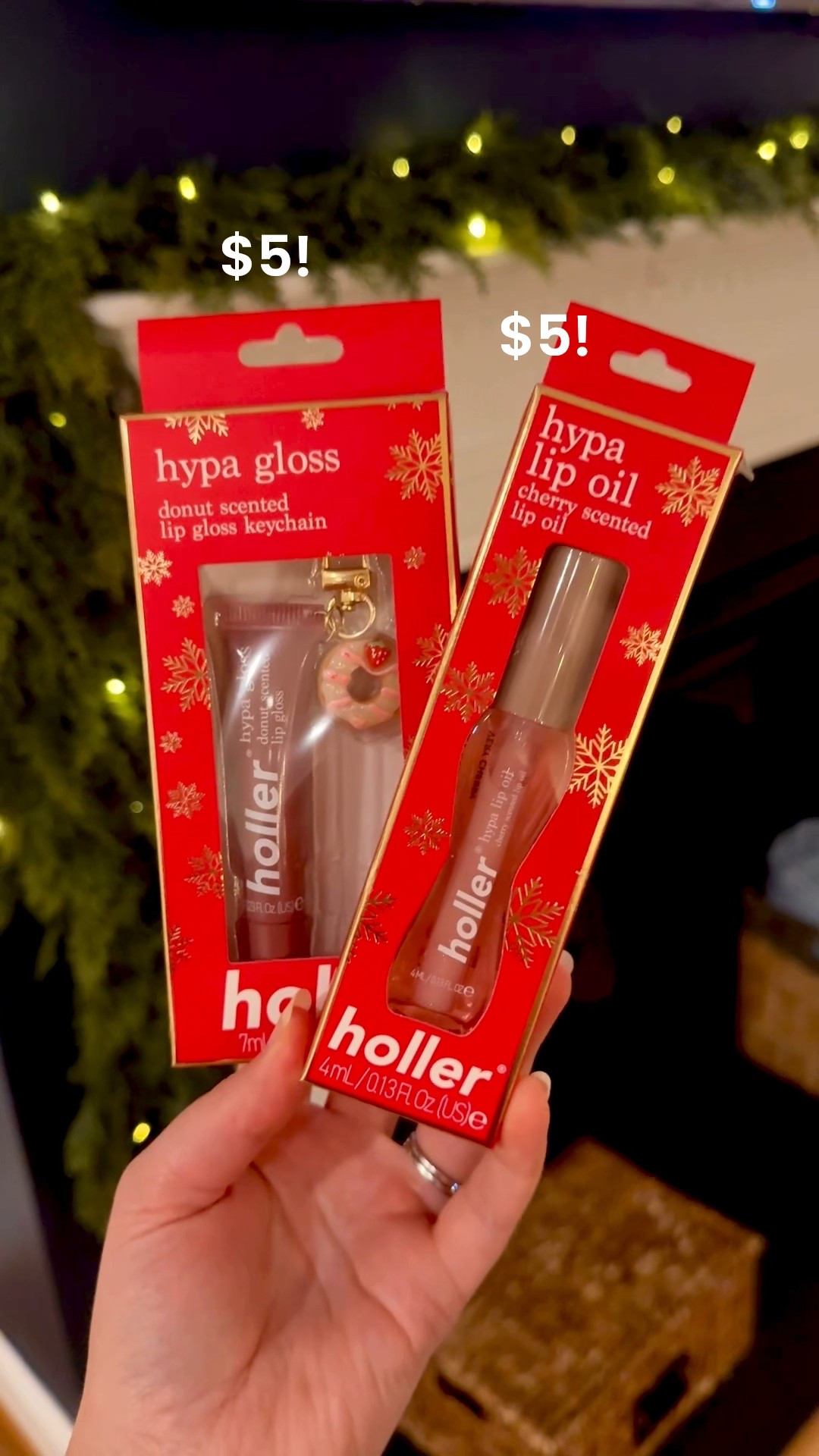 🎁 🎄 Holiday gifting under $5 is officially too cute this year. Holler & Glow has the Hypa Gloss donut-scented lip gloss keychain (yes, a gloss and an adorable donut keychain!) plus the Hypa Lip Oil in a sweet cherry scent. Both come in fun, festive packaging and make perfect stocking stuffers, gifts for girls, gifts for teens, teacher gifts, brr basket stuffers, friend gifts or little treats for yourself.

✨ Female-founded, cruelty-free, paraben-free and only $5 each! ✨ 

#giftideas #stockingstuffers #under5 #holidayfinds #beautygifts #ltkbeauty #festivefinds 