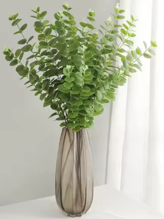 Artificial Real Touch Eucalyptus Stem - Bundle of 4 Stems | Journey Decor