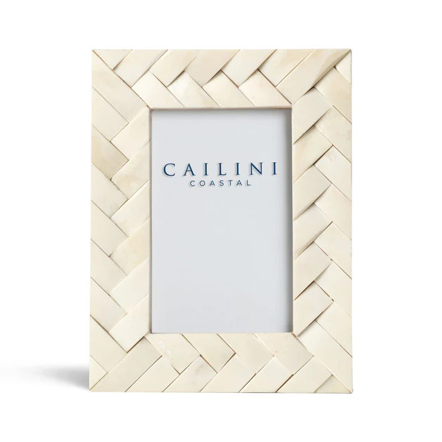 Clam Pass Bone Photo Frame | Cailini Coastal