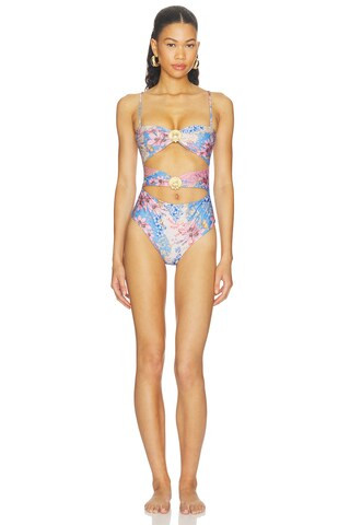 Agua Bendita x REVOLVE Taby Americana One Piece in Bahia from Revolve.com | Revolve Clothing (Global)