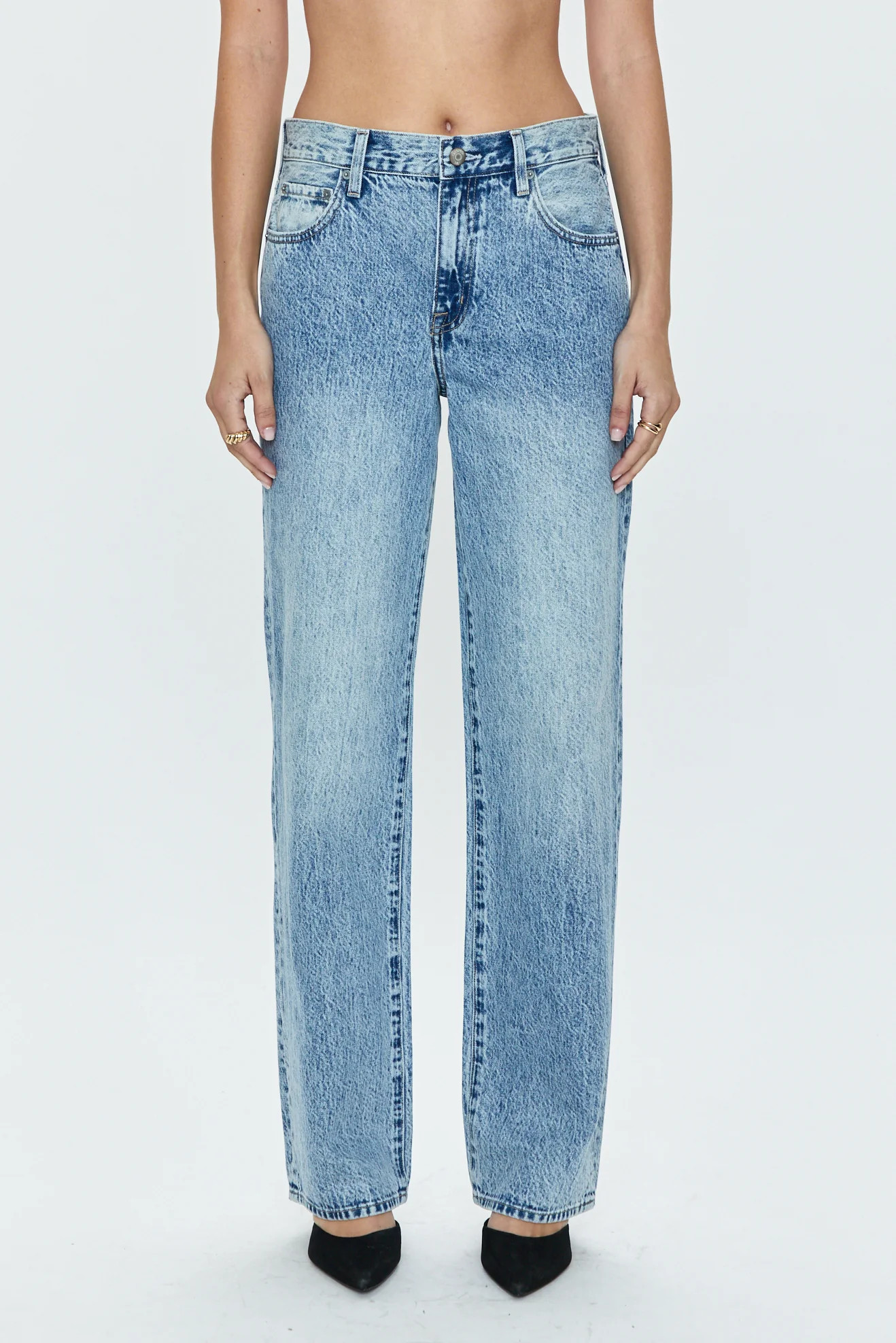 Bobbie Mid Rise Loose Straight - Jagger | Pistola Denim