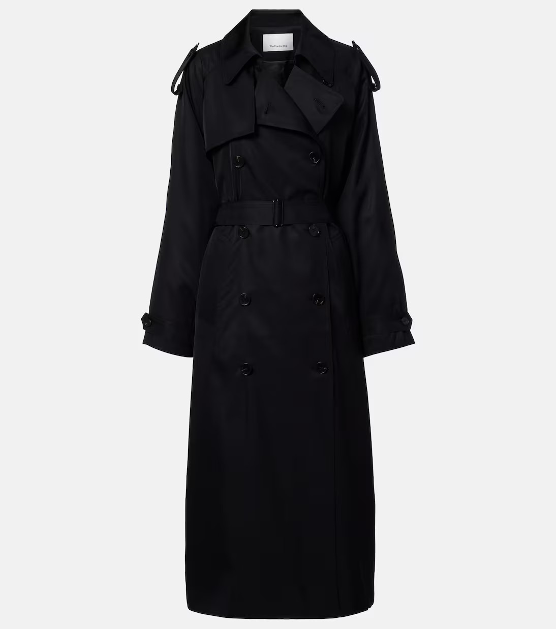 Veyron double-breasted twill trench coat | Mytheresa (UK)