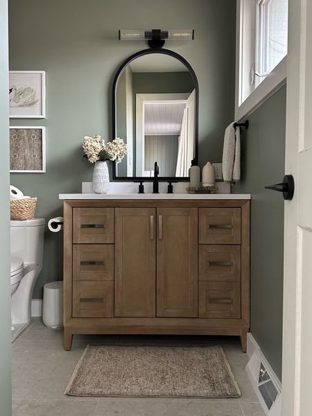 SHOP OUR ENSUITE BATHROOM 🚽🦢

#LTKfindsunder100 #LTKhome #LTKfamily