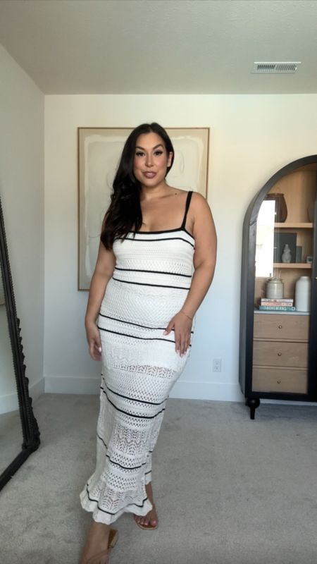 Midsize curvy vacation outfit from Abercrombie! I’m loving this crochet knit for summer. Wearing a large!


White dress, beach dress, summer outfit, knit dress

#LTKSeasonal #LTKmidsize #LTKstyletip