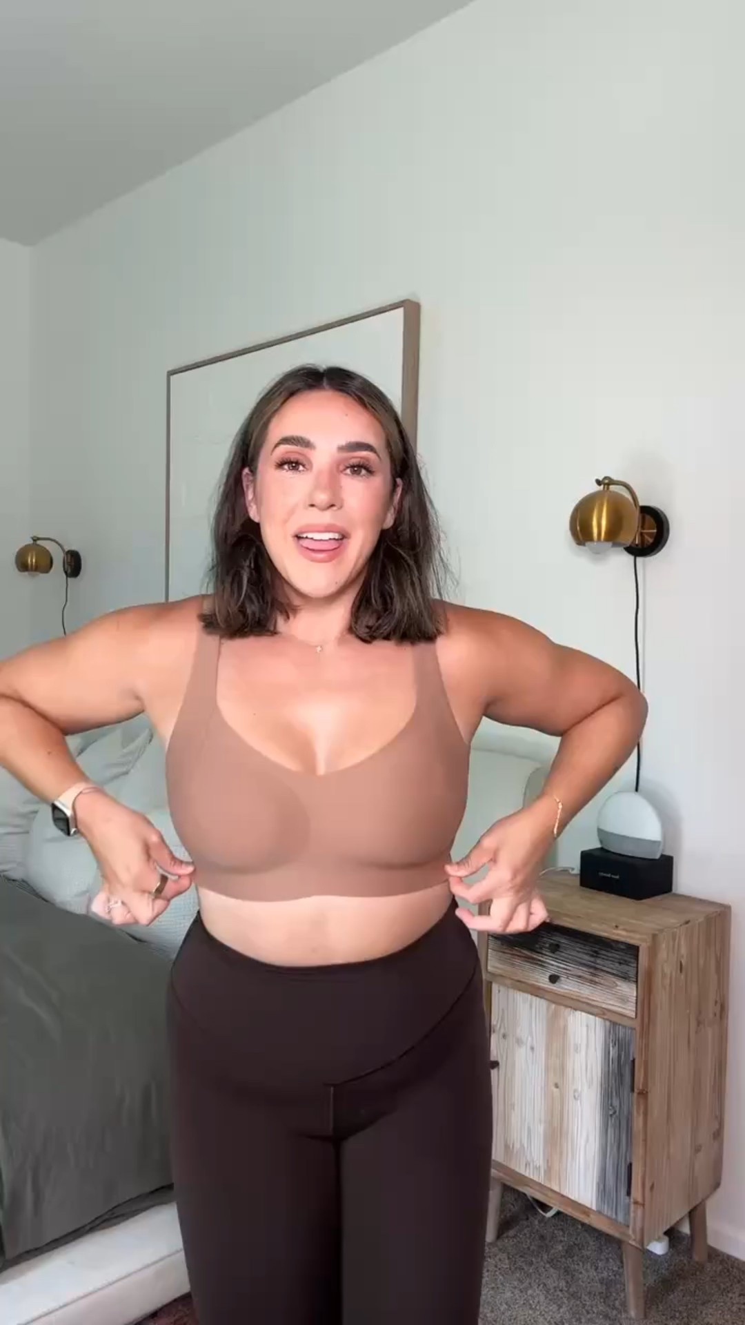 I found the dreamiest wire free bra from Amazon, it's seamless, lifts, shapes, has a wide band and prevents uniboob! It has adjustable thick straps and they don't dig! So comfy and this exact style the pads don't come out so no more searching for them in the wash!

I'm a 36D and Large fits perfect! 

#LTKFindsUnder50 #LTKootd #LTKMidsize