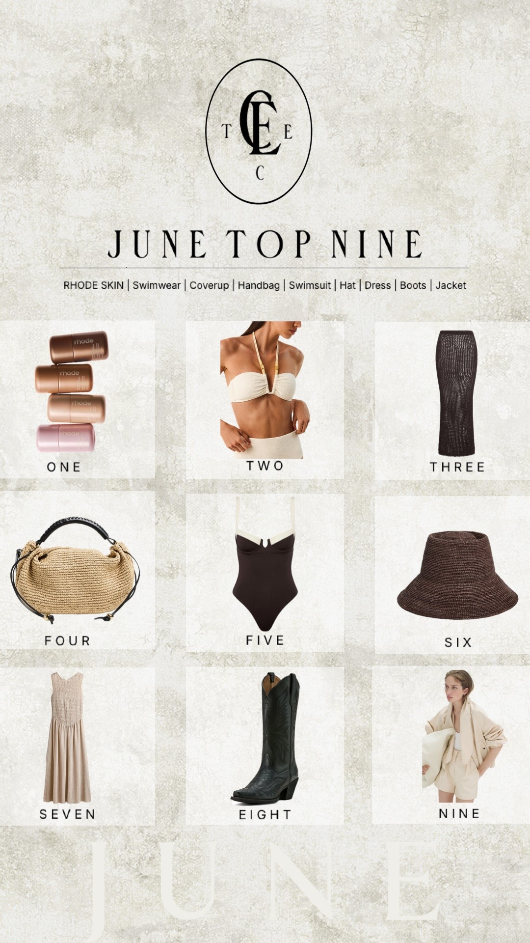 June best sellers 🫶🏻

#makeup #swimwear #bag #boots #dress

#LTKootd #LTKgrwm #LTKSwim