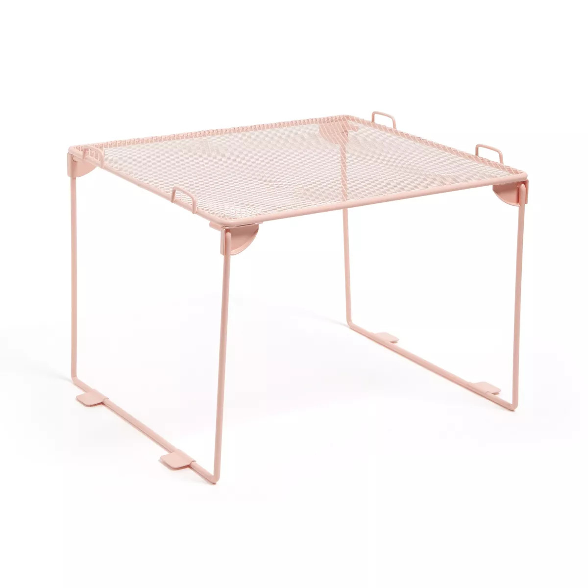 U Brands 8" Tall Mesh Locker Shelf Peachy Pink | Target
