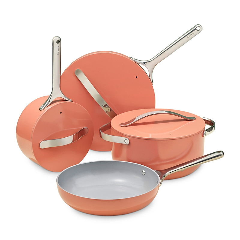 Caraway Non-Toxic Ceramic Non-Stick Cookware 7-Piece Set | Bloomingdale's (US)