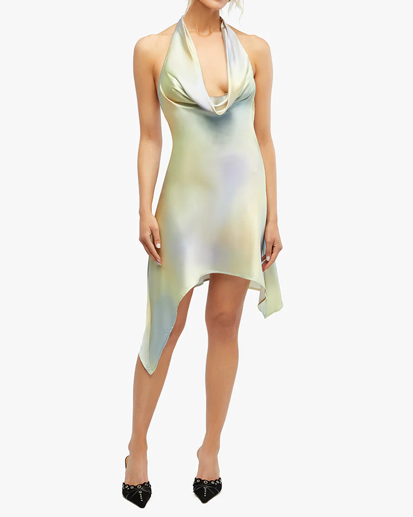 Cowl Mini Dress | We Wore What