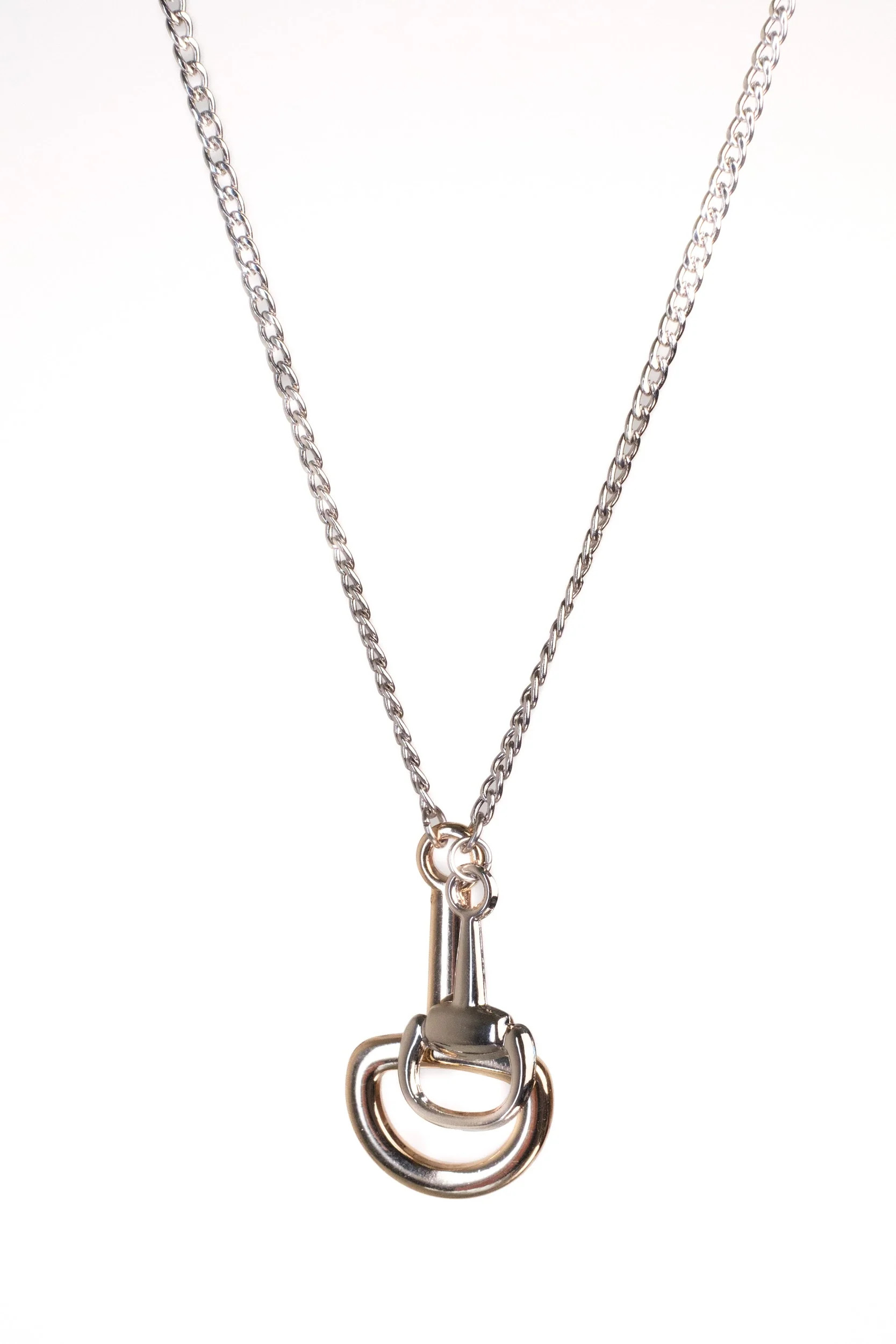 In Her Favor Horse Bit 316L Stainless Steel Necklace | KC Chic Designs