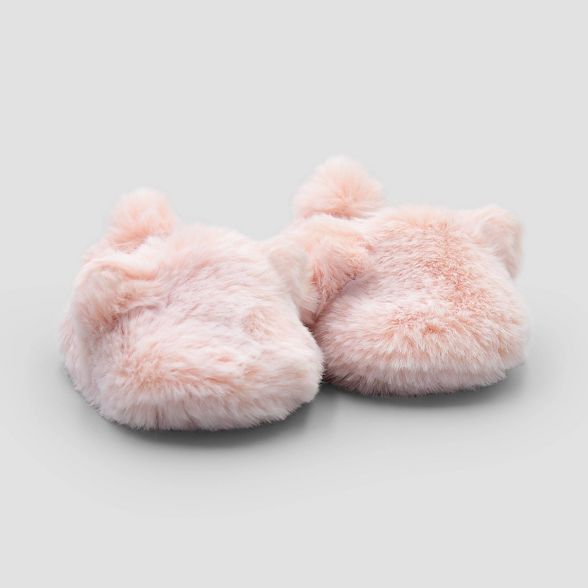 Baby Girls' Bear Constructed Bootie Slippers - Just One You® made by carter's Pink | Target