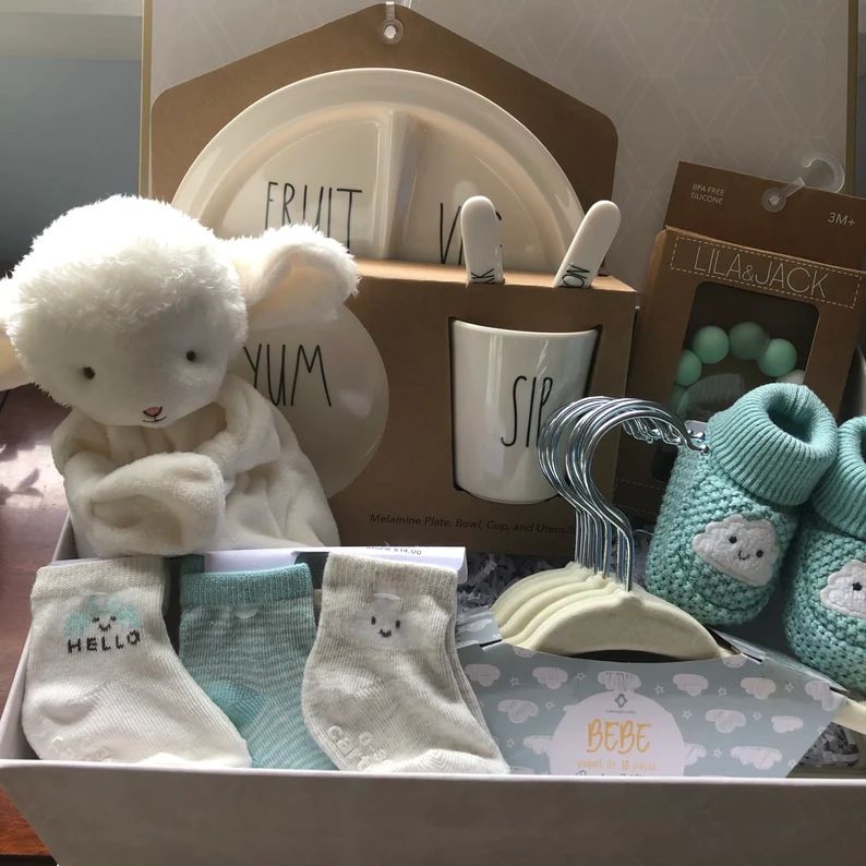 Rae Dunn Carters Baby Gift Basket Shower Gift Newborn - Etsy | Etsy (US)