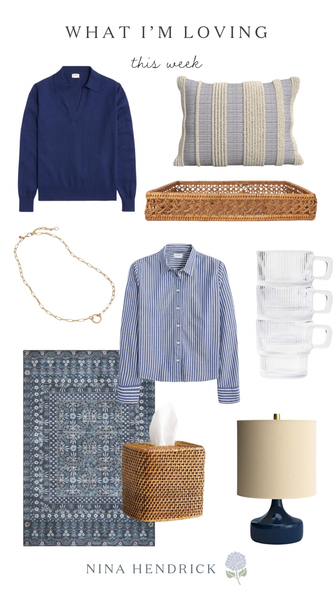 What I’m loving this week from J.Crew Factory, birch lane, crate and barell, and pottery barn 

#LTKHome #LTKStyleTip