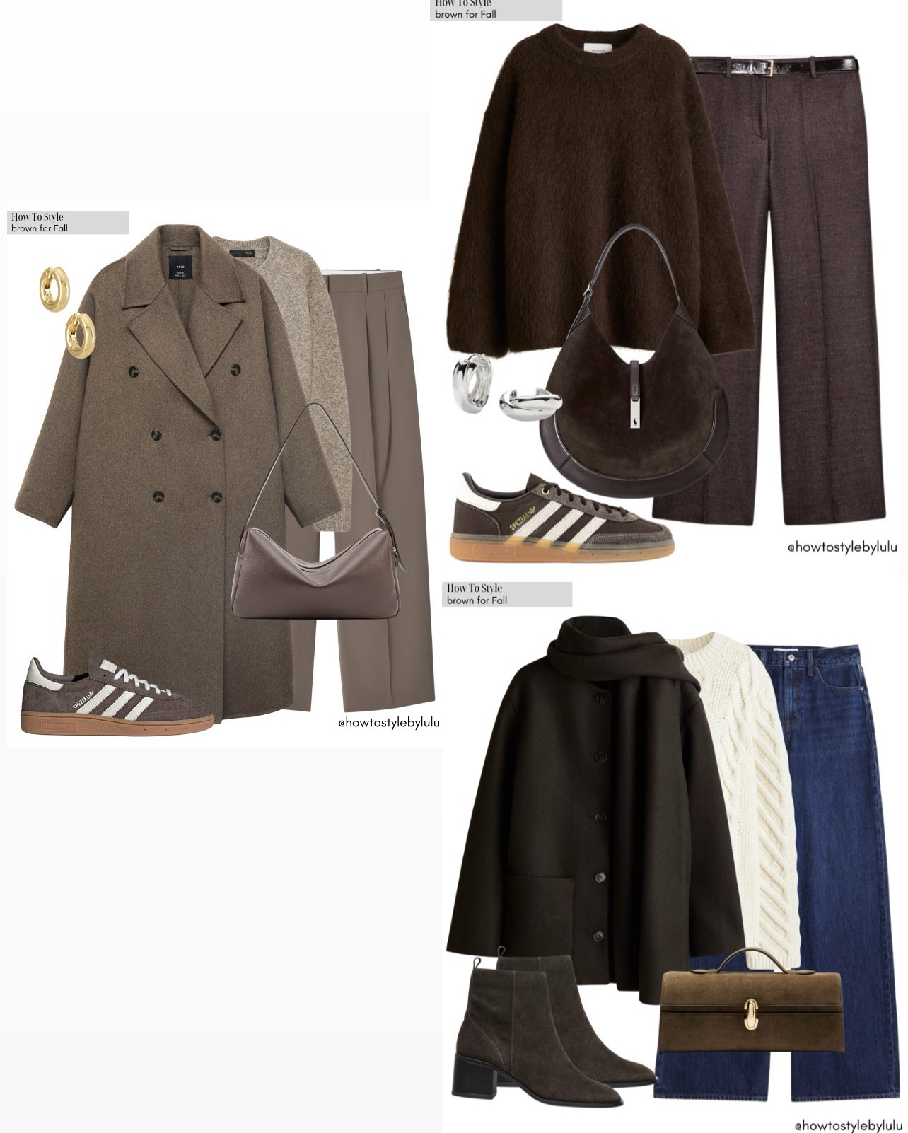 SHADES OF BROWN FOR FALL🤎🍂✨

#LTKautumn #LTKwinter #LTKstyletip