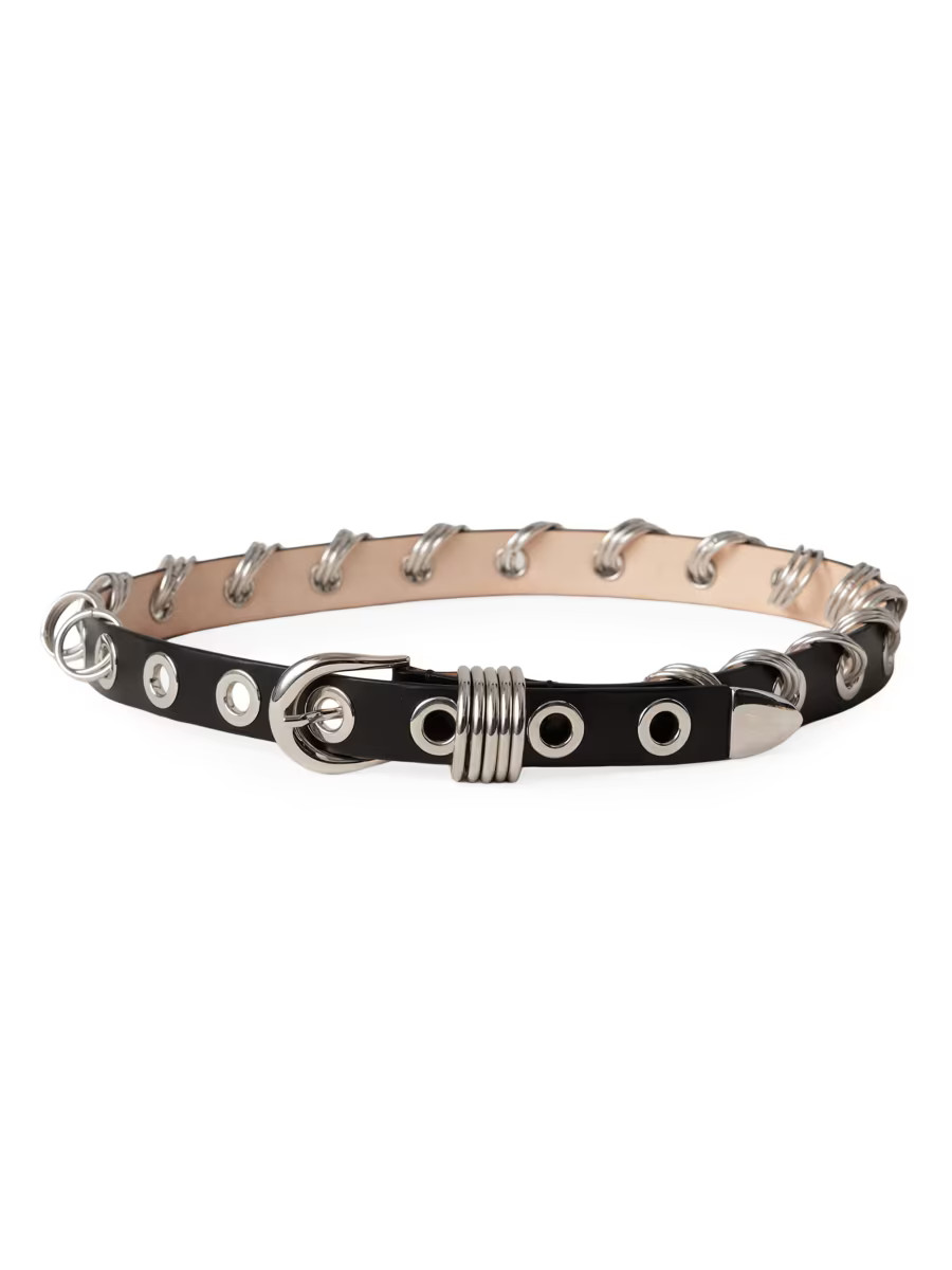 Revenge Ring Leather Belt | Saks Fifth Avenue