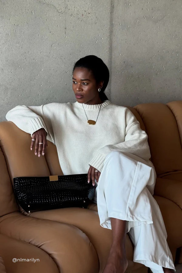 ROY PLASTER LONGLINE KNIT JUMPER | DISSH