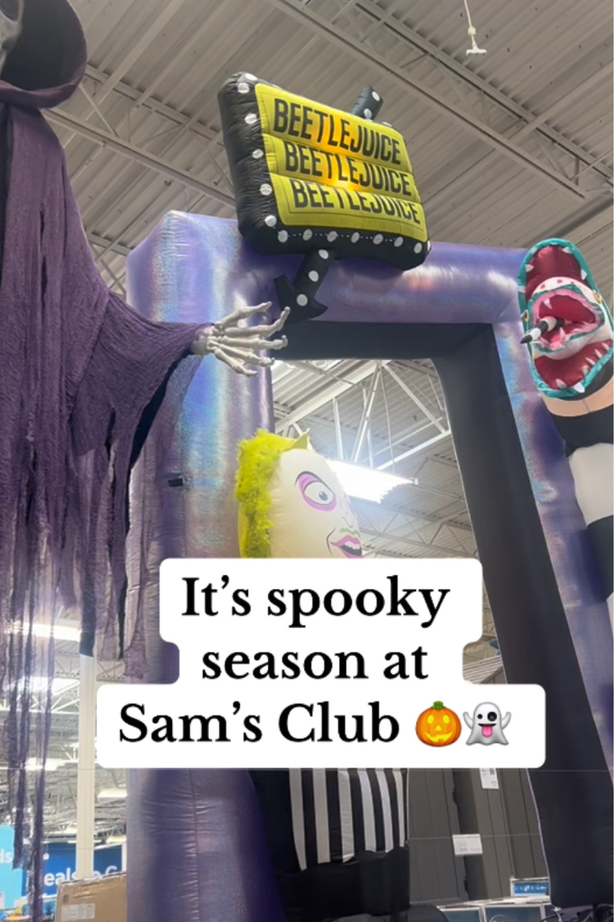 It’s spooky season at Sam’s Club! #halloween 