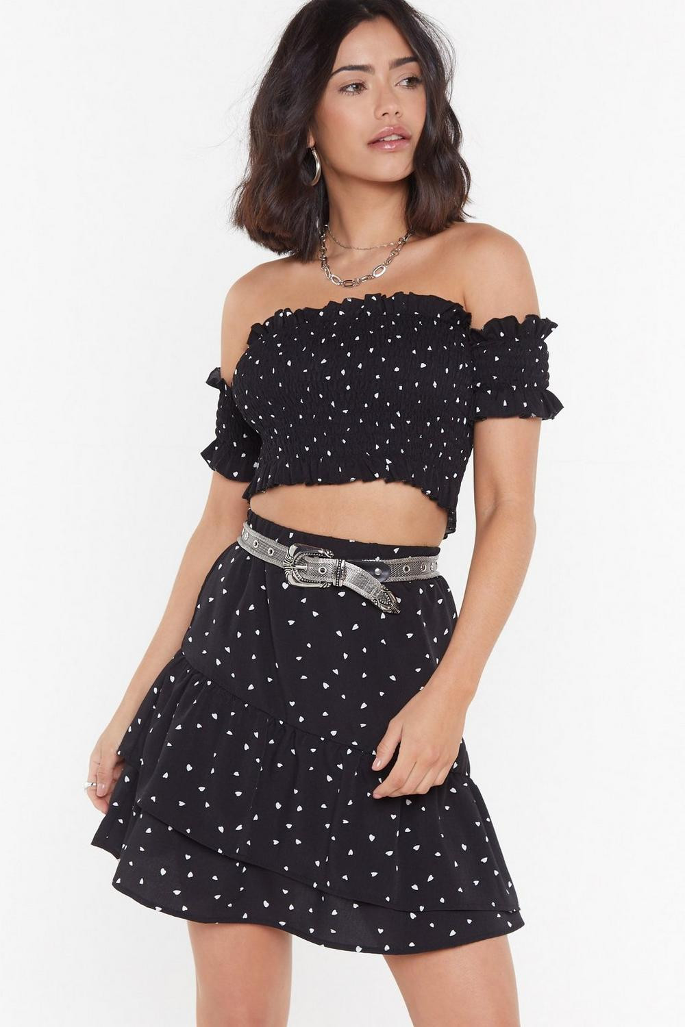 Heartbreaker Ruffle Mini Skirt | NastyGal (US & CA)