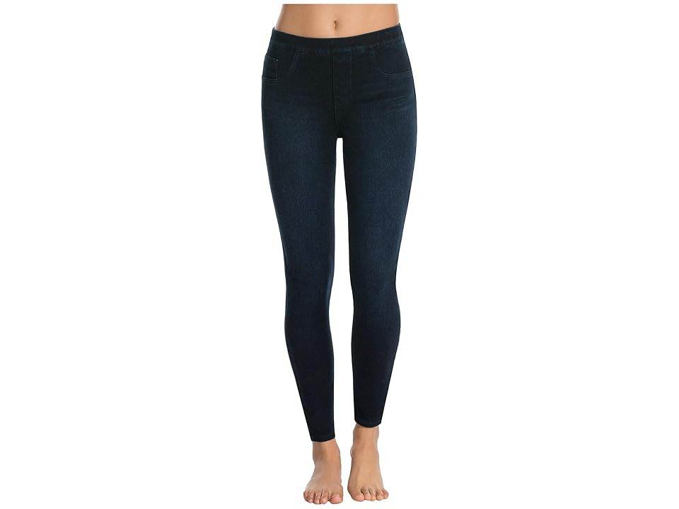Spanx Jean-ish Ankle Leggings Women's Clothing Twilight Rinse : XS - Regular 27, Cotton/Mesh/Nylon | Zappos