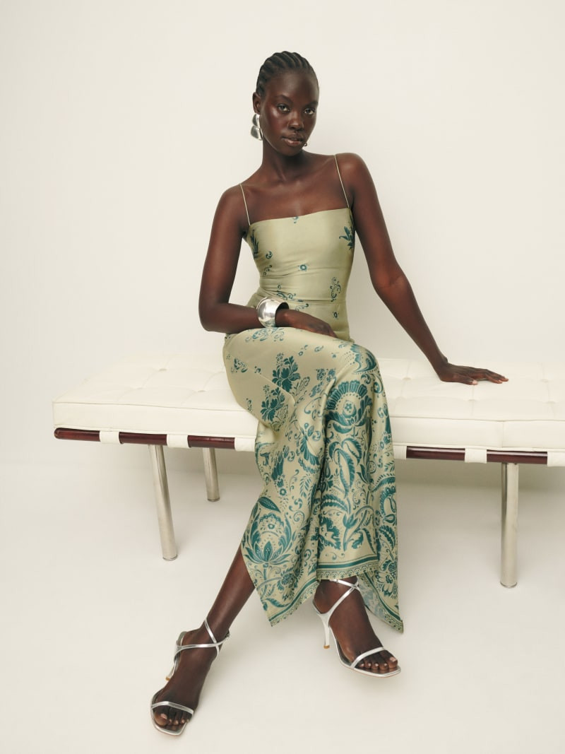 Frankie Silk Dress | Reformation (Global)