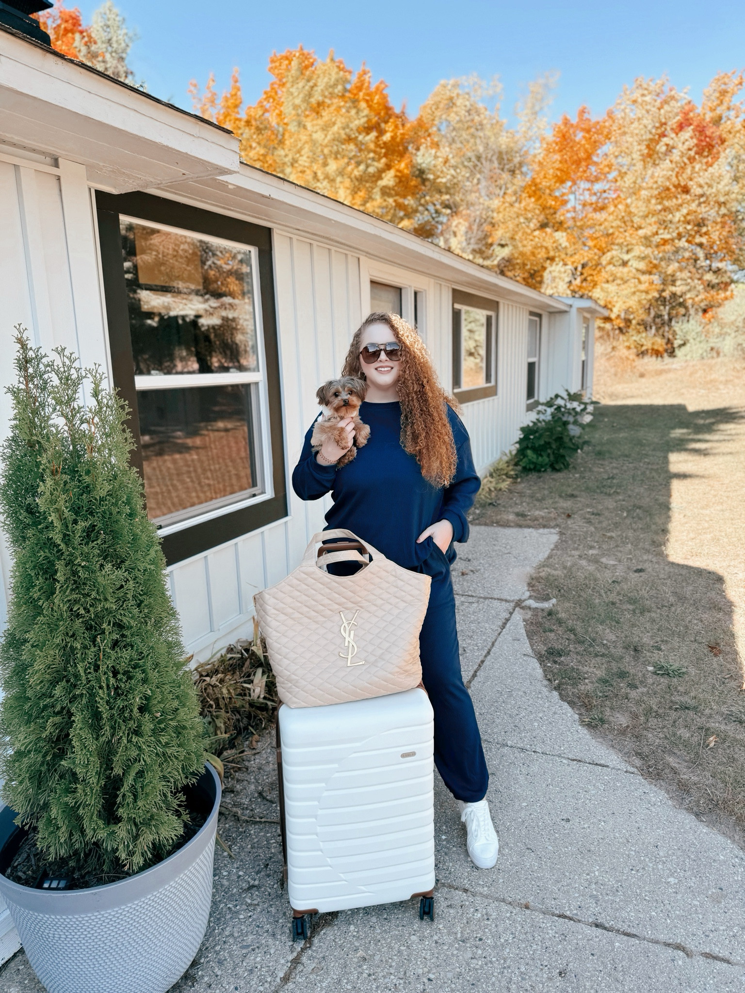 Fall Travel outfit inspo🍂 amazon two piece set  | amazon fall two piece set | amazon navy two piece set | fall travel outfit  | sneakers  | white platform sneskers | amazon white sneakers  | amazon fall travel outfit | fall travel outfit | amazon fall travel outfit | amazon fashion | amazon finds | amazon look | amazon outfit | fall outfit | fall look | fall fashion | fall finds | fall outfit inspo | fall fashion inspo | fall 2024 

#LTKMidsize #LTKStyleTip #LTKSeasonal