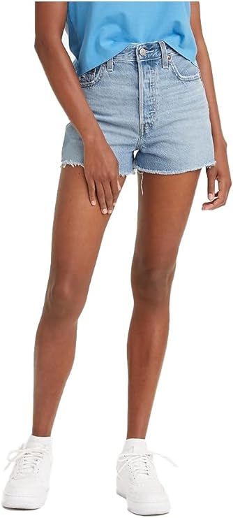 Levi's Women's Premium Ribcage Shorts | Amazon (US)