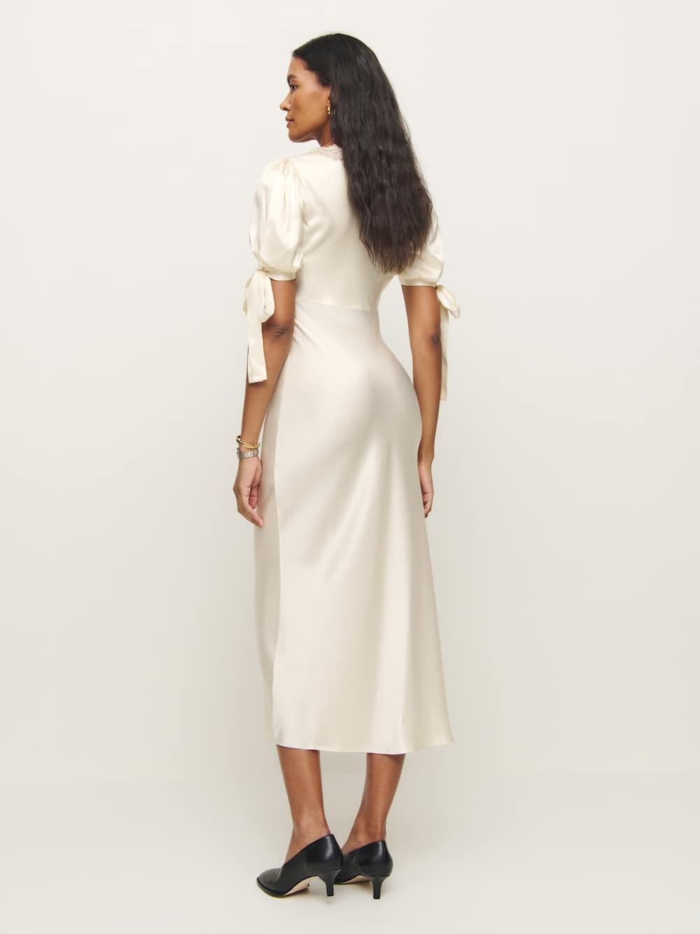Stella Silk Dress | Reformation (Global)