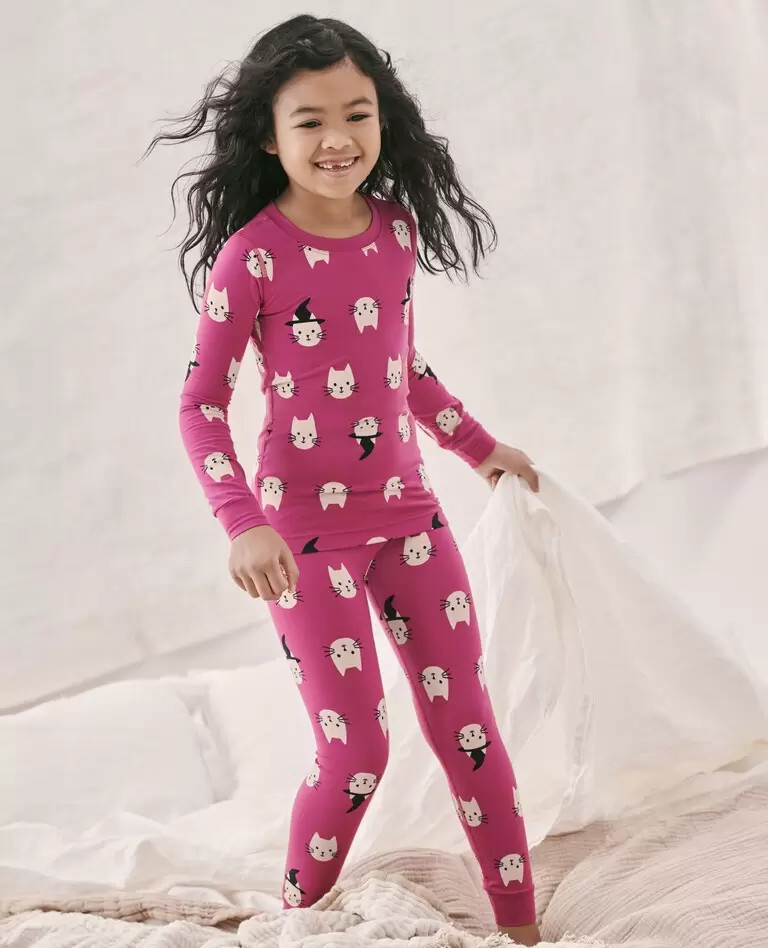 Halloween Long John Pajama Set in HannaSoft™ | Hanna Andersson