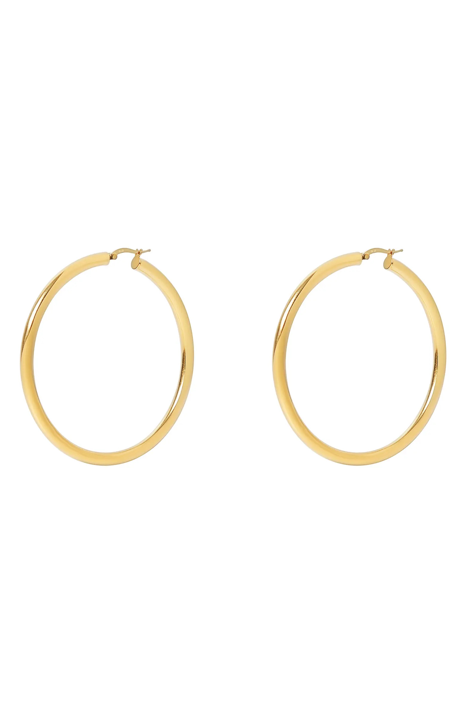 Large Tubular Hoop Earrings | Nordstrom