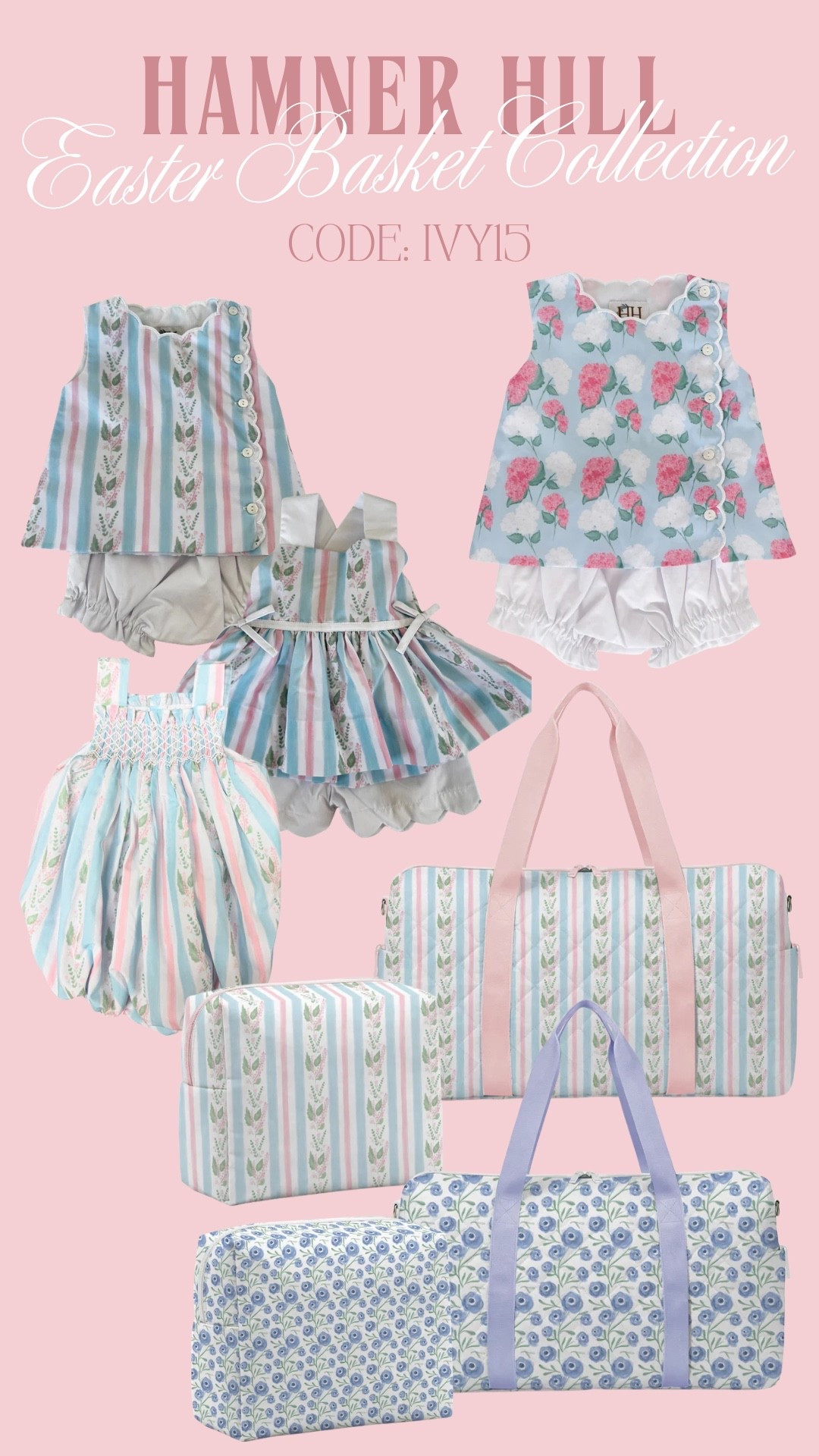 Easter basket collection from Hamner Hill! Code IVY15 can be used to shop 🎀

#LTKBaby #LTKSeasonal #LTKKids