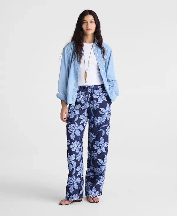 Pull-On Pants in 100% Linen | Madewell