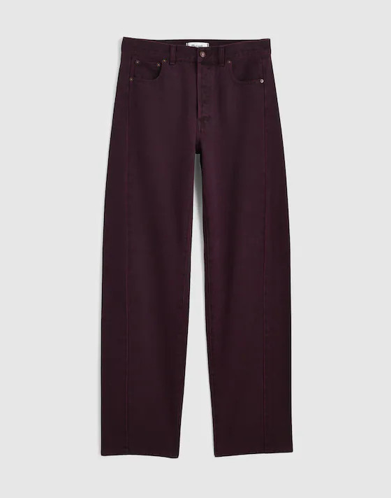 Pieced Barrel-Leg Jeans | Madewell