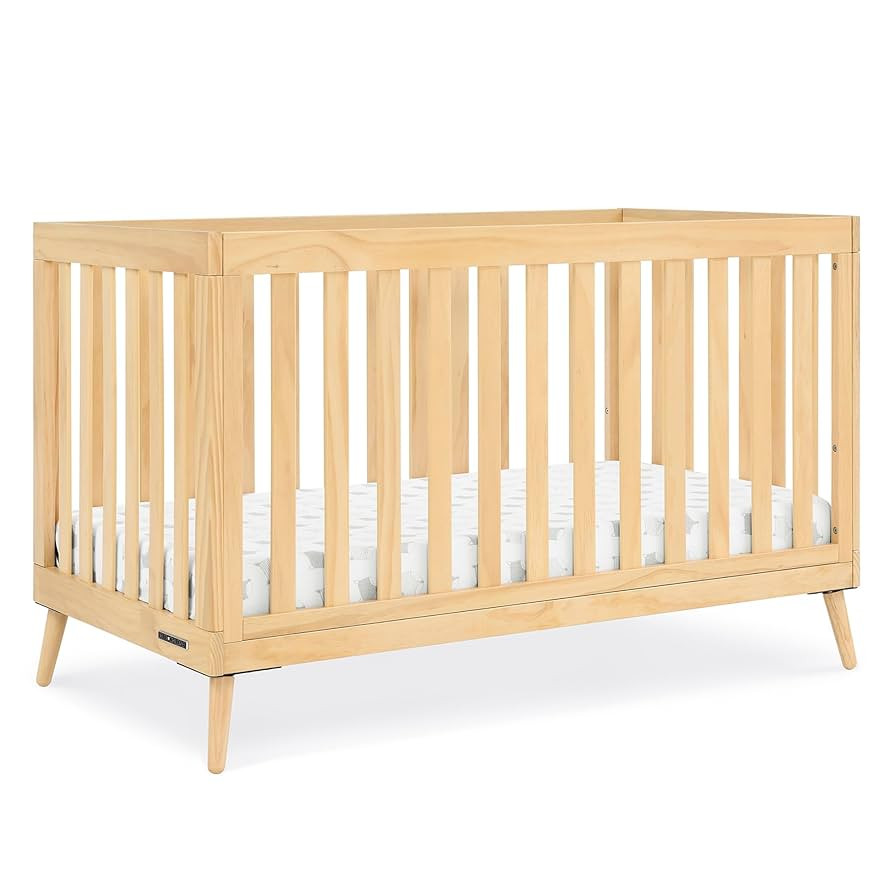 Delta Children Essex 4-in-1 Convertible Crib Greenguard Gold Certified, Natural | Amazon (US)