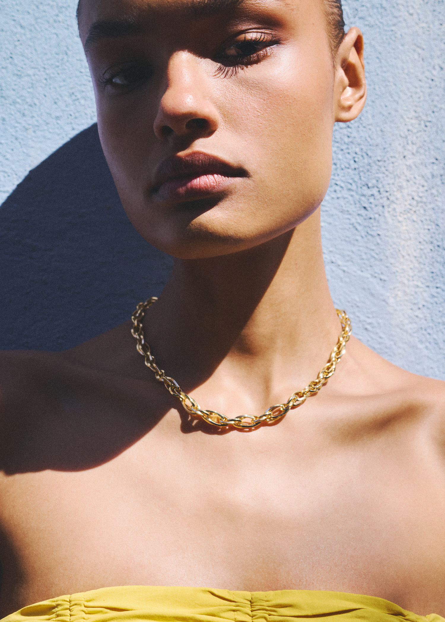 Combined-link chain necklace | MANGO (UK)