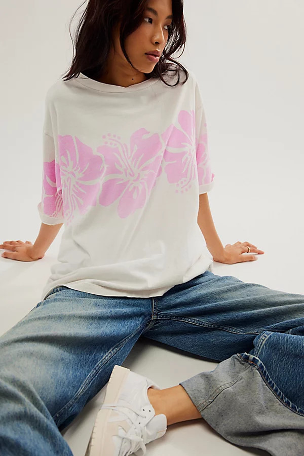 The Bureau Hibiscus Tee | Free People (Global - UK&FR Excluded)