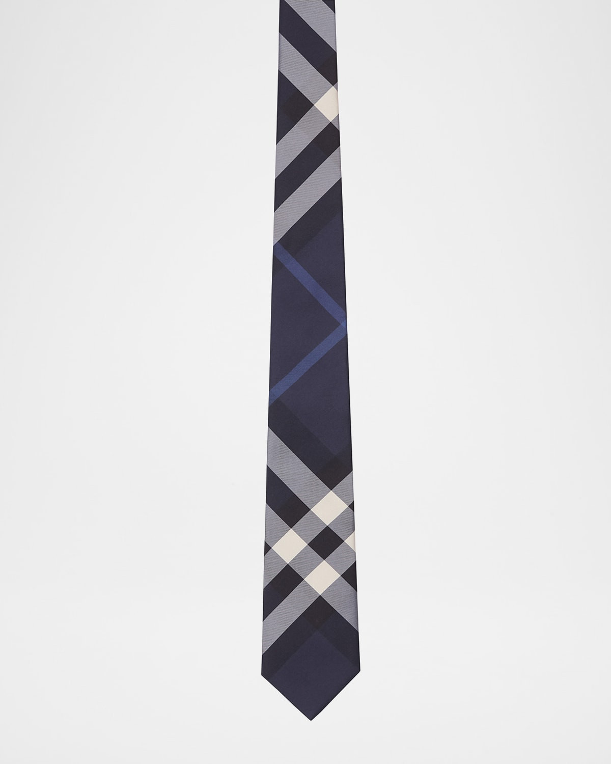 Men's Exploded Check Silk Tie | Neiman Marcus