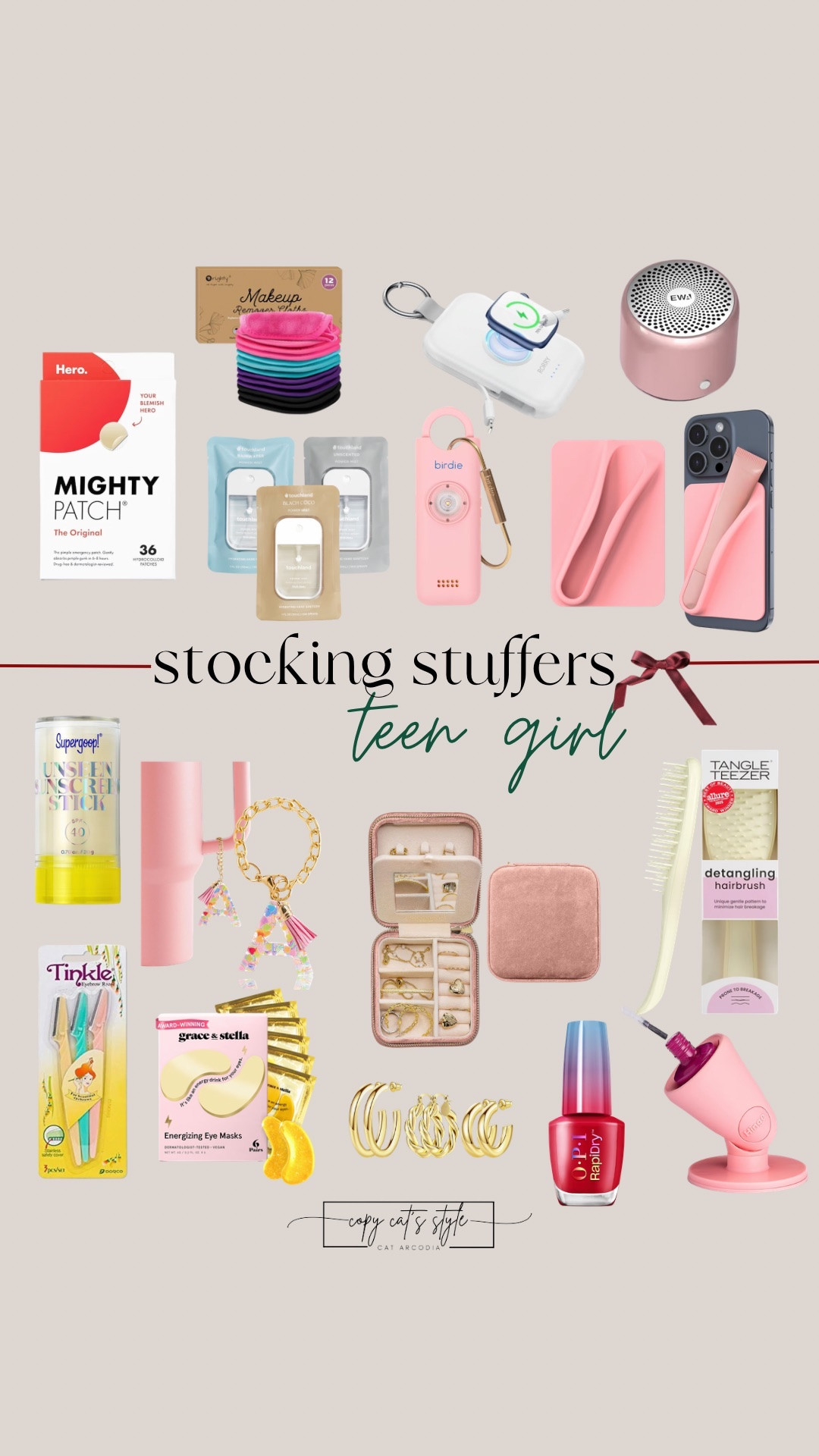 Stocking Stuffers for teen girls. Amazon stocking ideas. Gift guide for stockings. 

#LTKFindsUnder50 #LTKGiftGuide #LTKBeauty