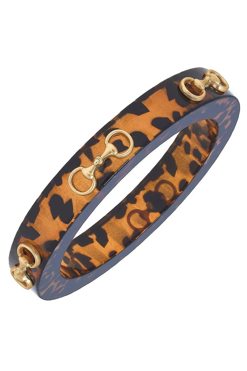 Sutton Horsebit Resin Bangle | CANVAS