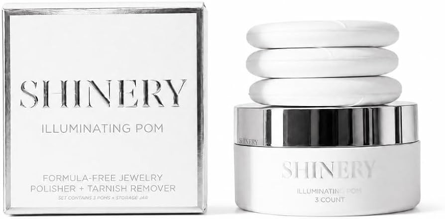 Shinery Illuminating Pom Tarnish Eraser - Silver & Gold Jewelry Cleaner | Amazon (US)