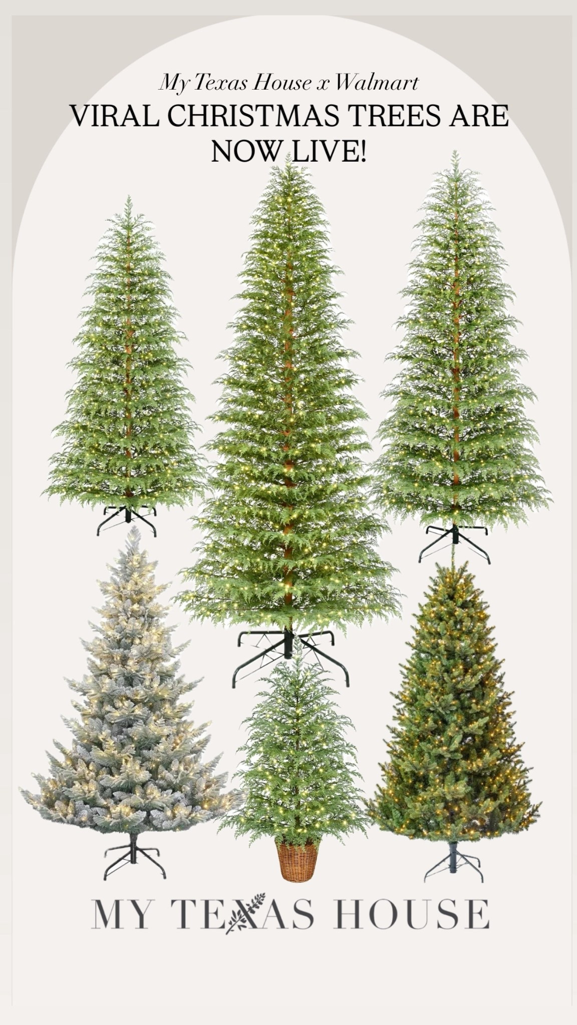 Our viral Christmas twinkling cypress trees are now live! 

#LTKSeasonal #LTKHome